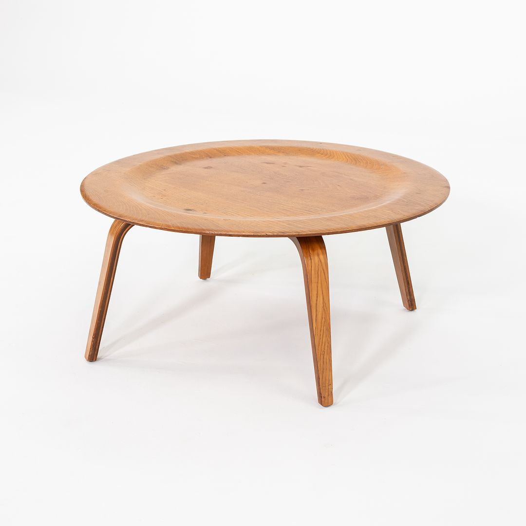 CTW Circular Wood Leg Coffee Table