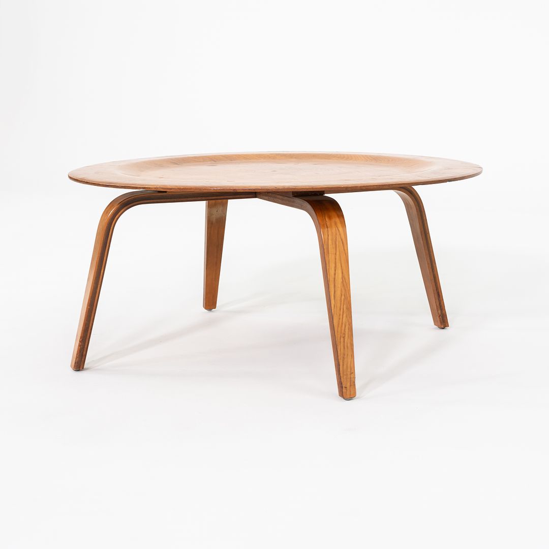 CTW Circular Wood Leg Coffee Table