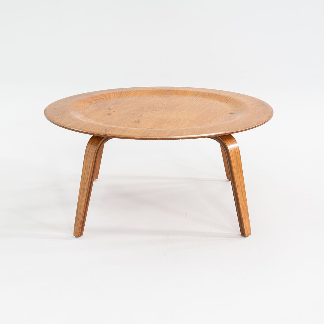 CTW Circular Wood Leg Coffee Table