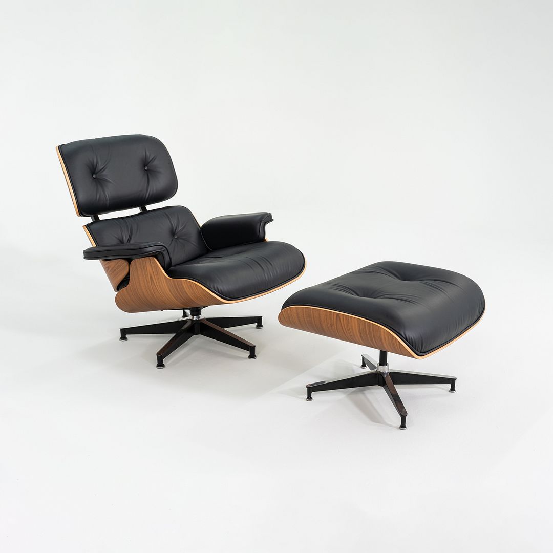 Eames 670 & 671 Tall Lounge and Ottoman