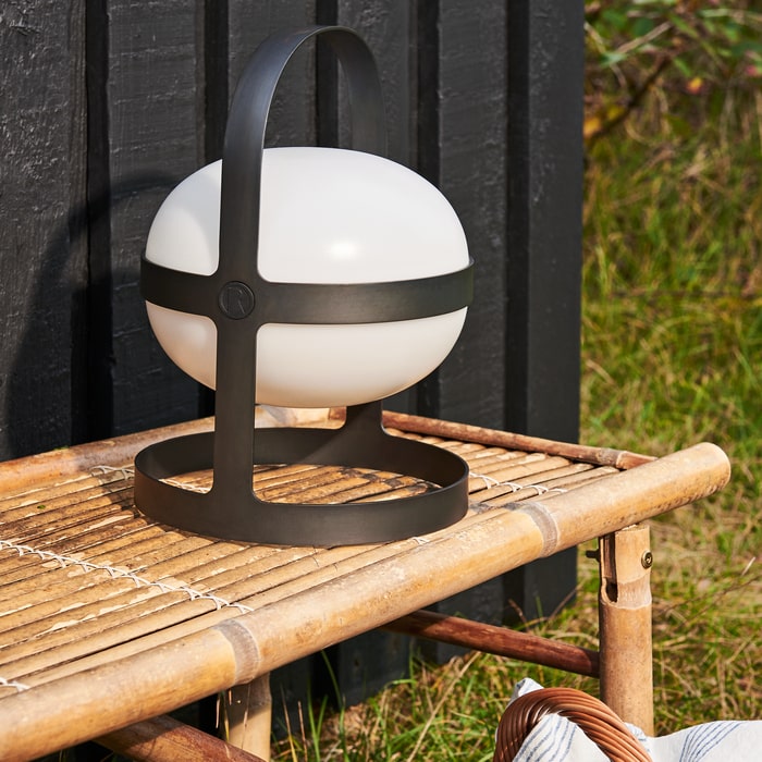 Soft Spot Solar Lamp — Black