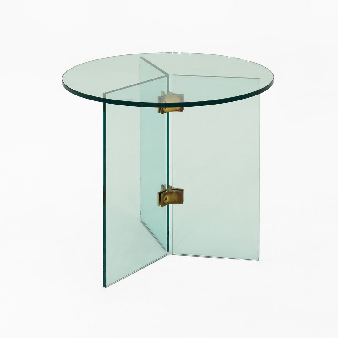 Glass Side Table