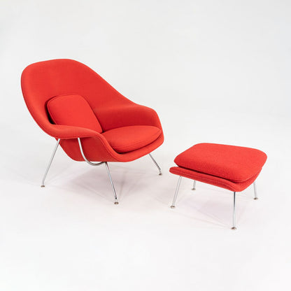 Saarinen Womb Chair and Ottoman, Model 70L