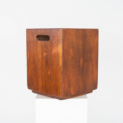 Walnut Wastebasket