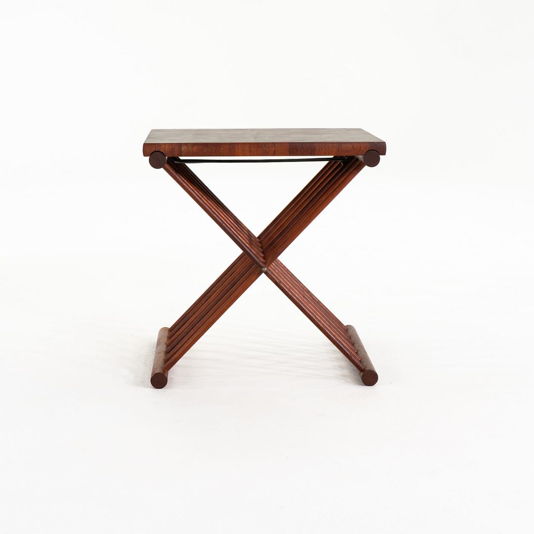 Campaign Folding Side Tables