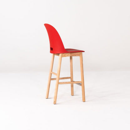 Alfi High Back Counter Stool
