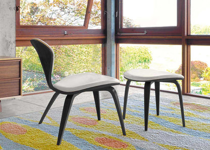 Cherner Lounge Side Chair with Seat and Back Pads