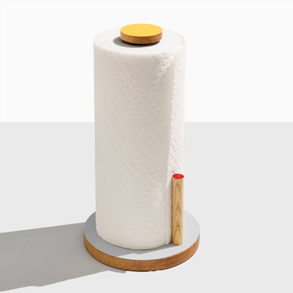 The Paper Towel Keeper - Oak