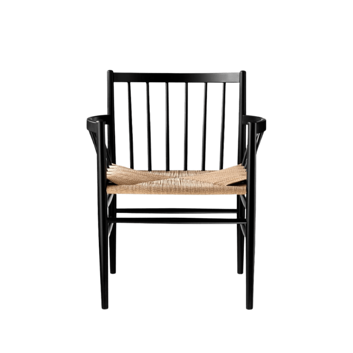 J81 Chair — Jet Black Beech