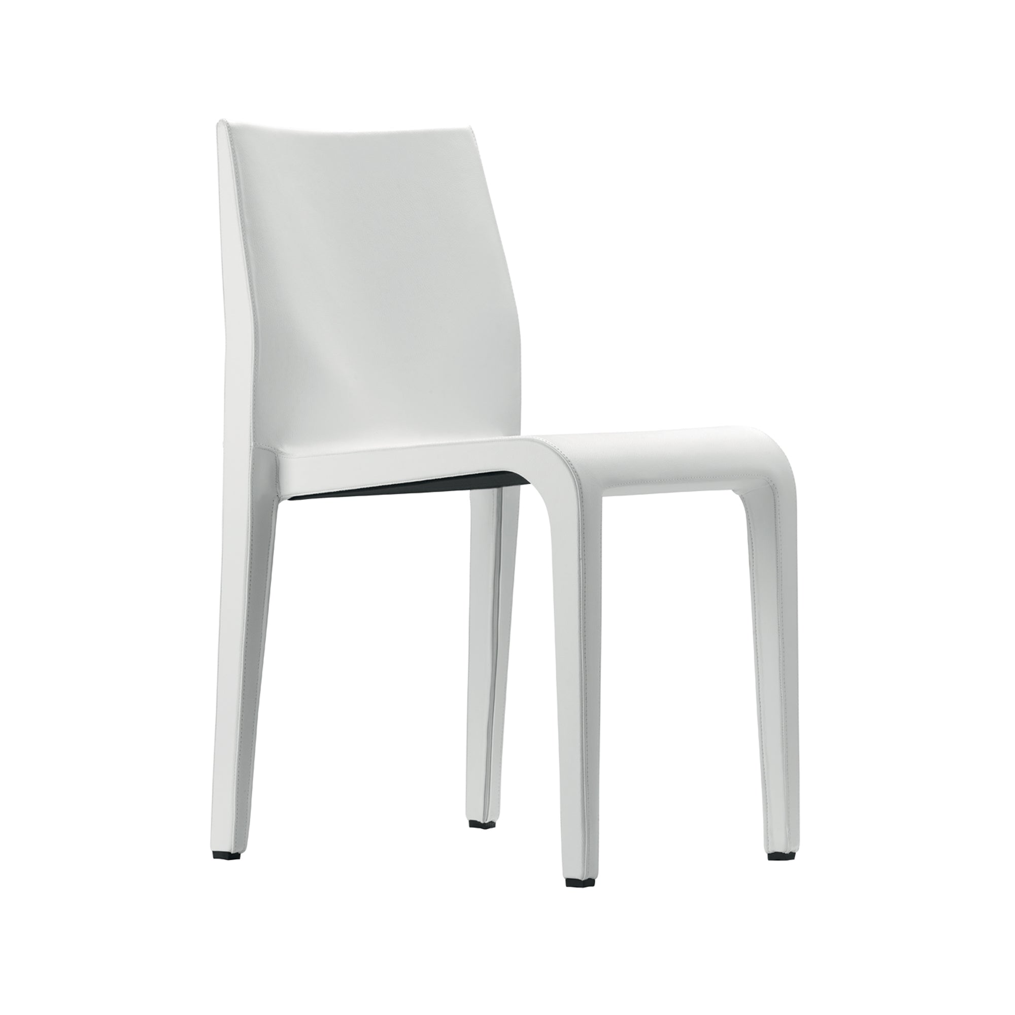 Laleggera Stackable Chair — Leather by Riccardo Blumer — Rarify