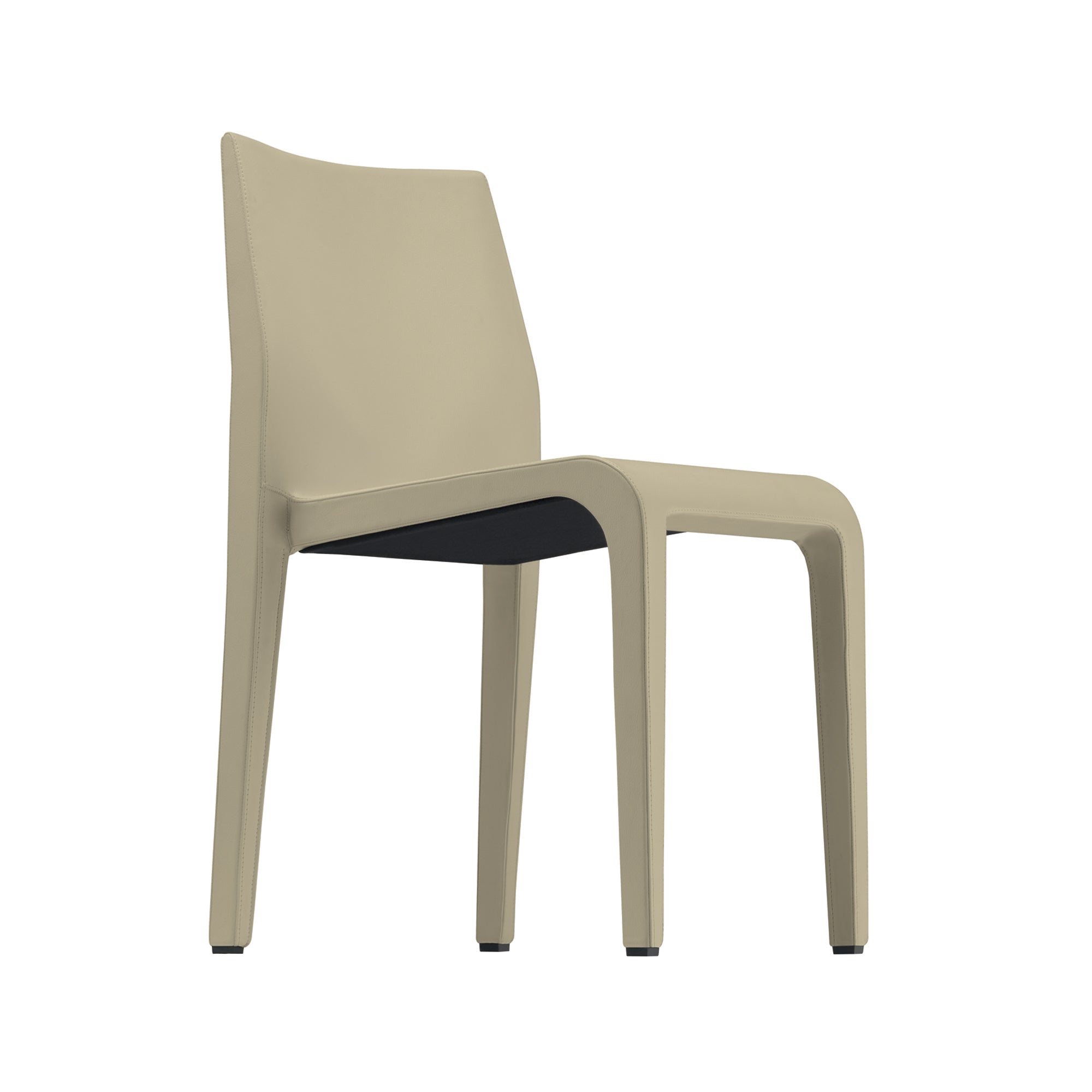 Laleggera Stackable Chair — Leather by Riccardo Blumer — Rarify