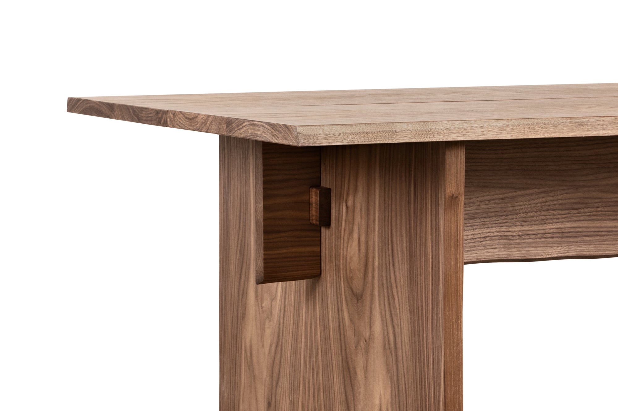 Bookmatch Table and Bench