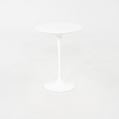 Oval Tulip Pedestal Side Table
