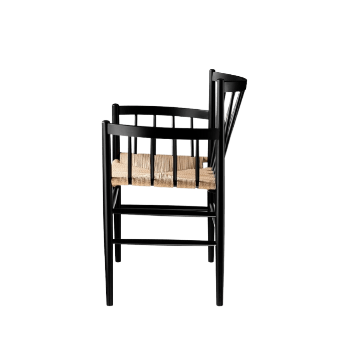 J81 Chair — Jet Black Beech