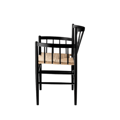 J81 Chair — Jet Black Beech