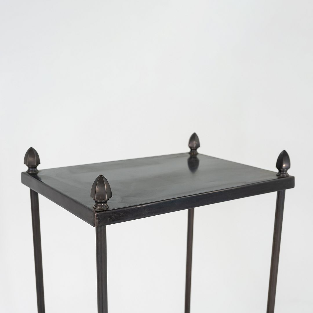 Zinc-Coated Steel Etagere