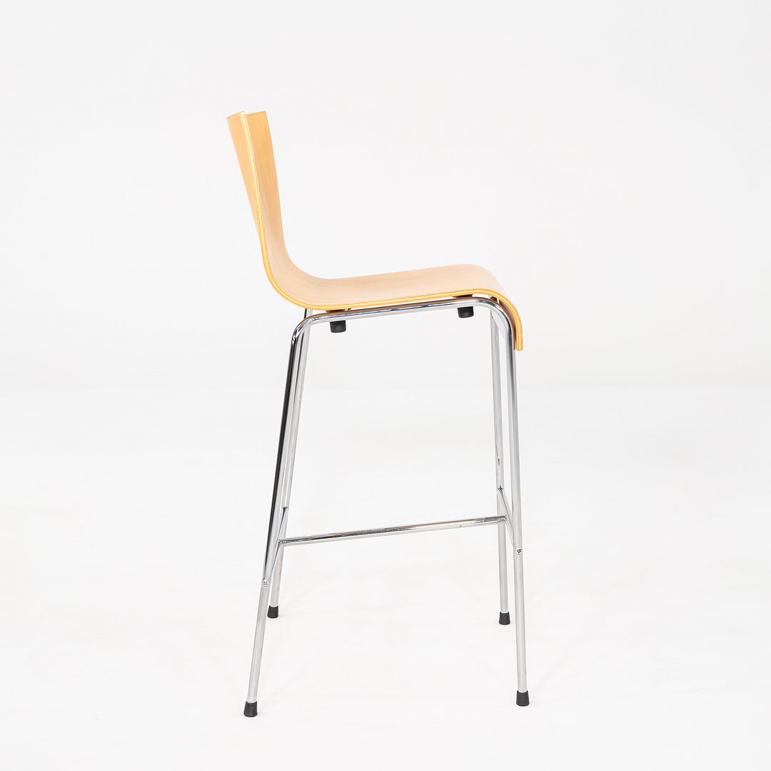 Compasso d'Oro Bentwood Counter Stool