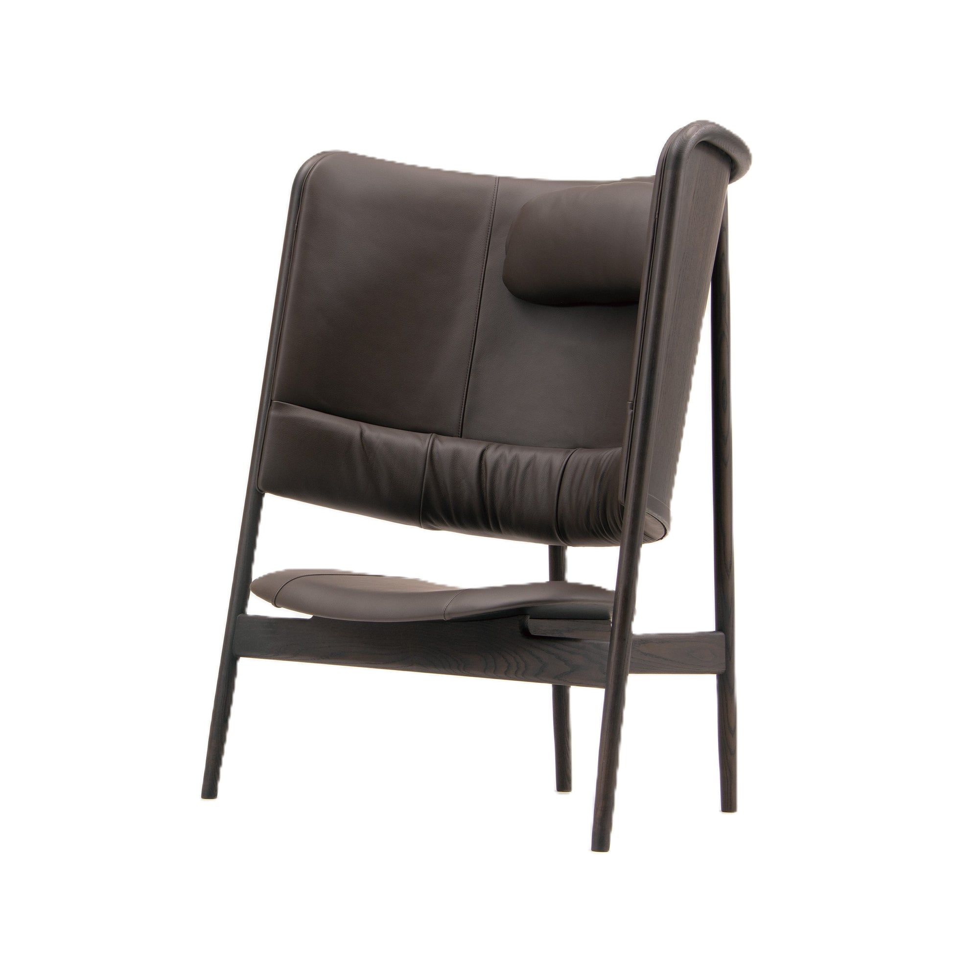 Flan Lounge Chair with Headrest