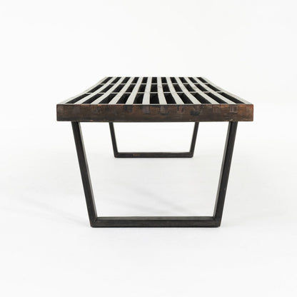 4692 Slatted Platform Bench