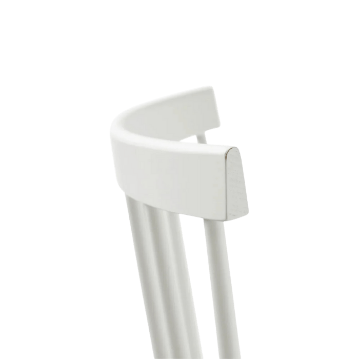 J46 Dining Chair — Pure White Painted Beech