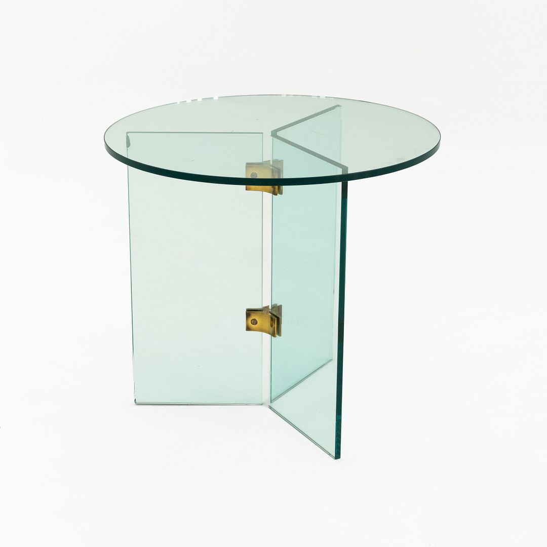 Glass Side Table