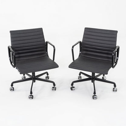 Aluminum Group Management Desk Chair, Model EA335
