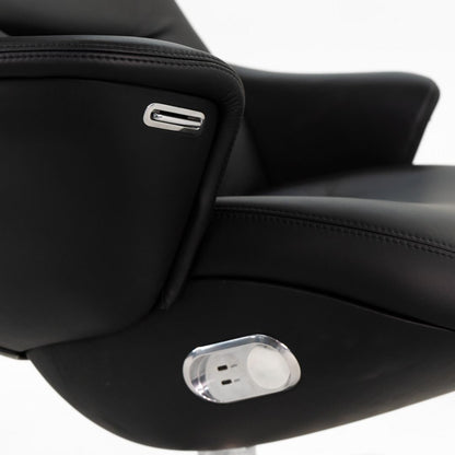 Diffrient Lounge Chair and Ottoman