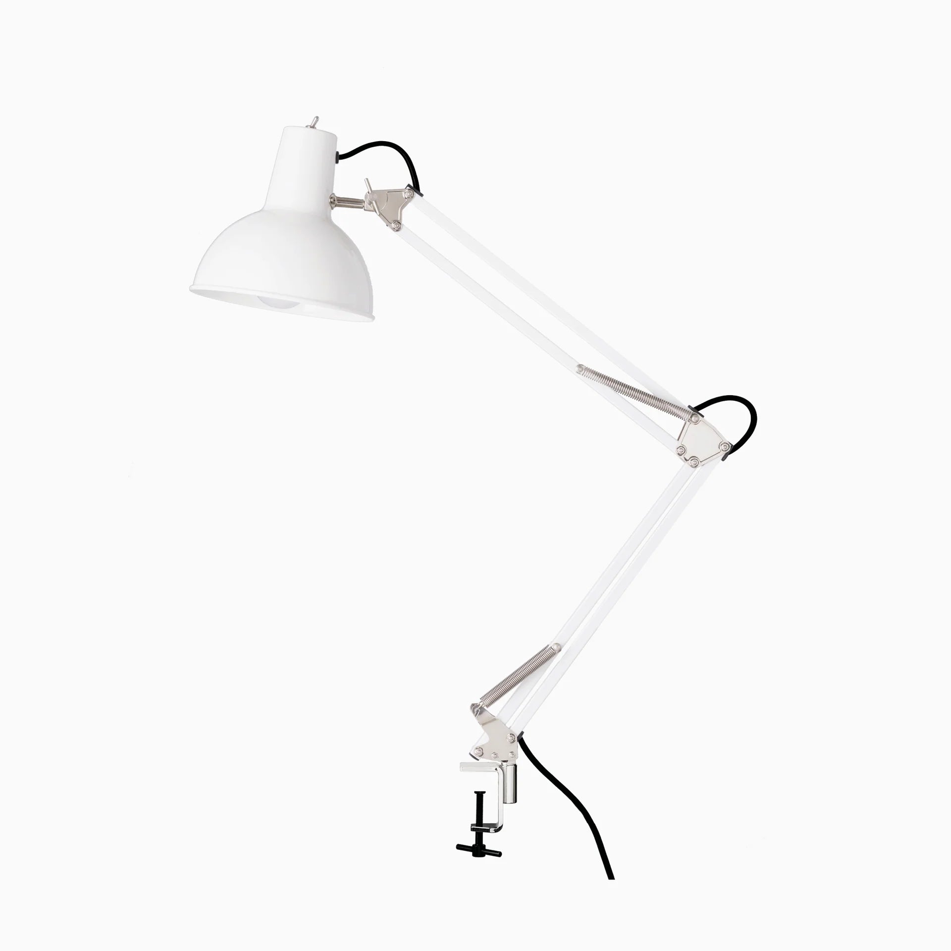 Spring Balanced Clamp Lamp