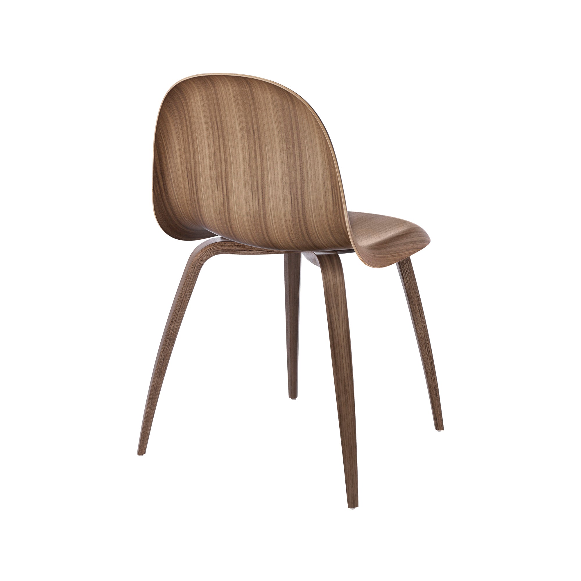 GUBI 3D Dining Chair — Un-Upholstered
