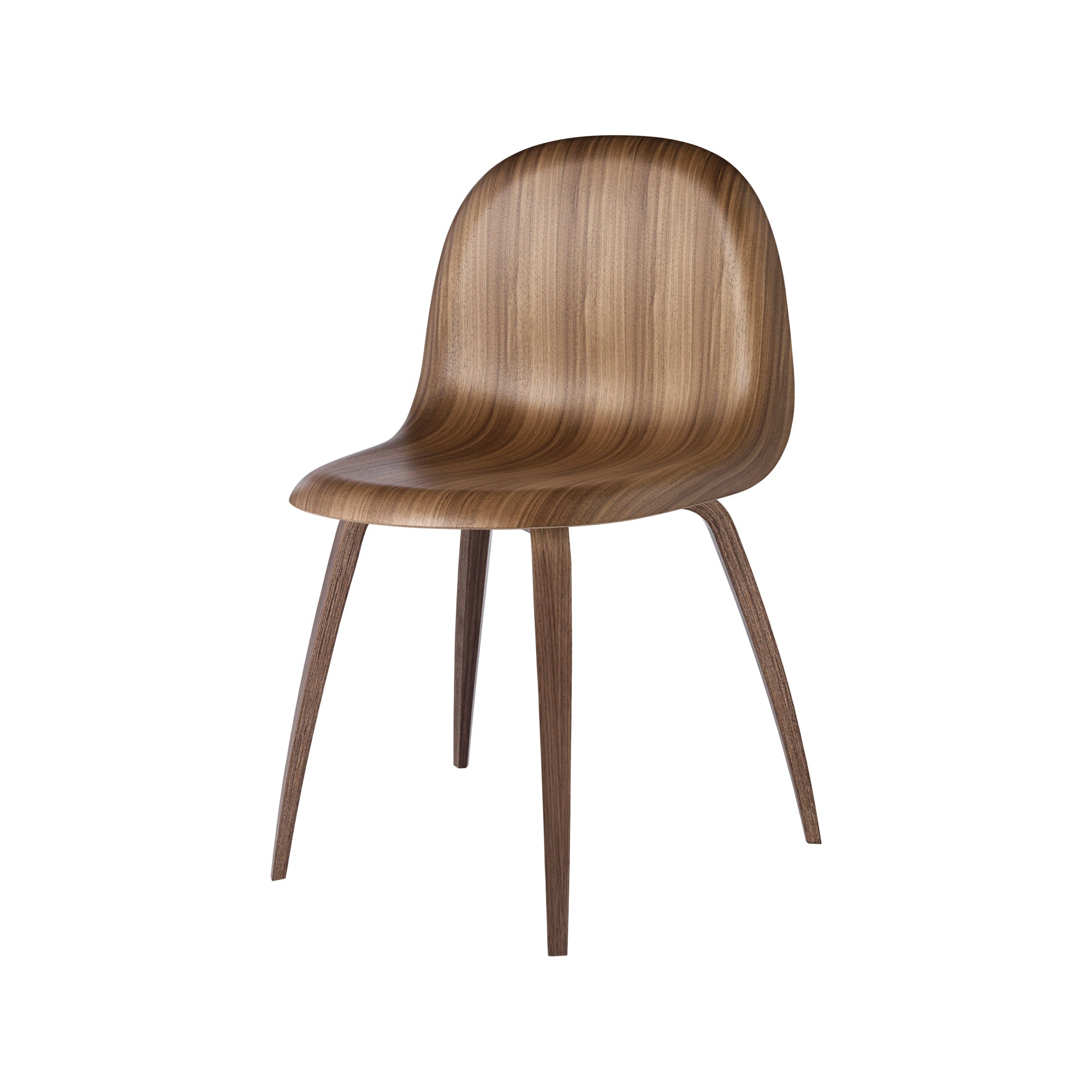GUBI 3D Dining Chair — Un-Upholstered