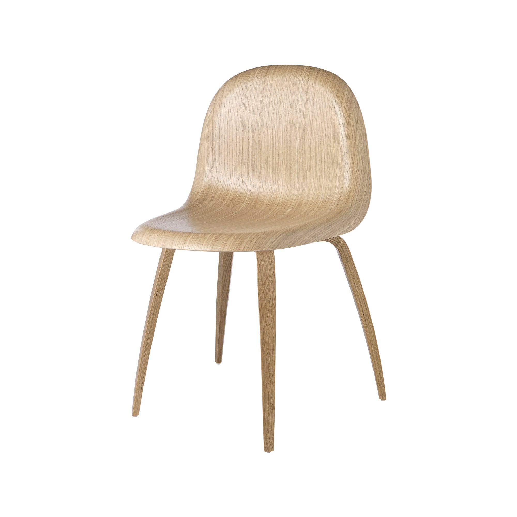 GUBI 3D Dining Chair — Un-Upholstered
