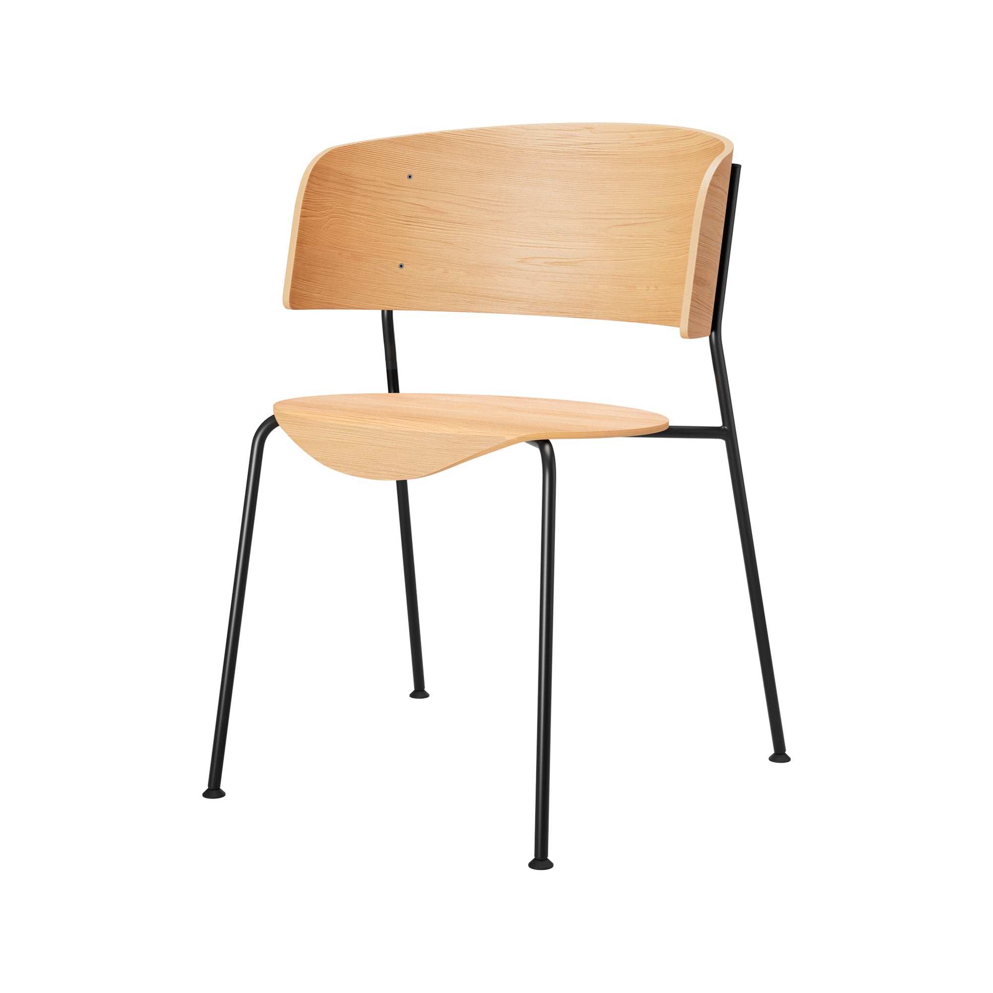 Wagner Armrest Chair — Wood Seat