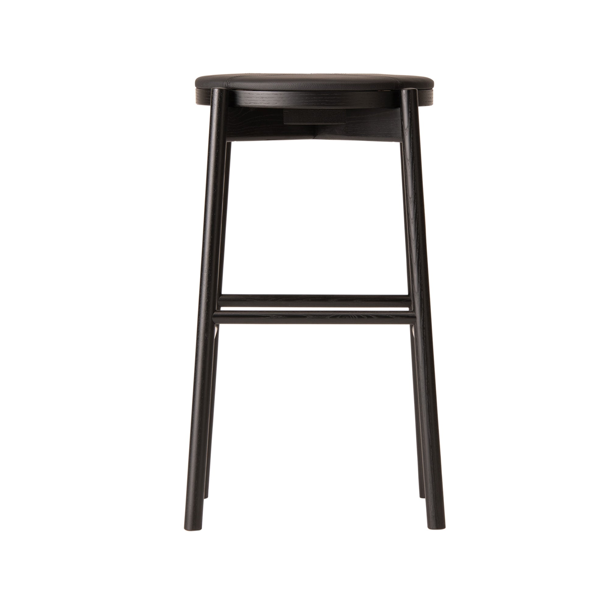 Kotan Bar Stool — Fabric Upholstered Seat