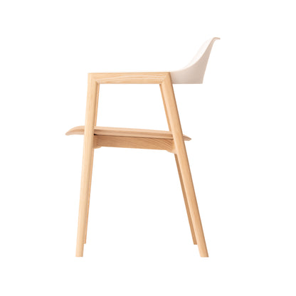 Ten Armchair ABS — Wood Seat