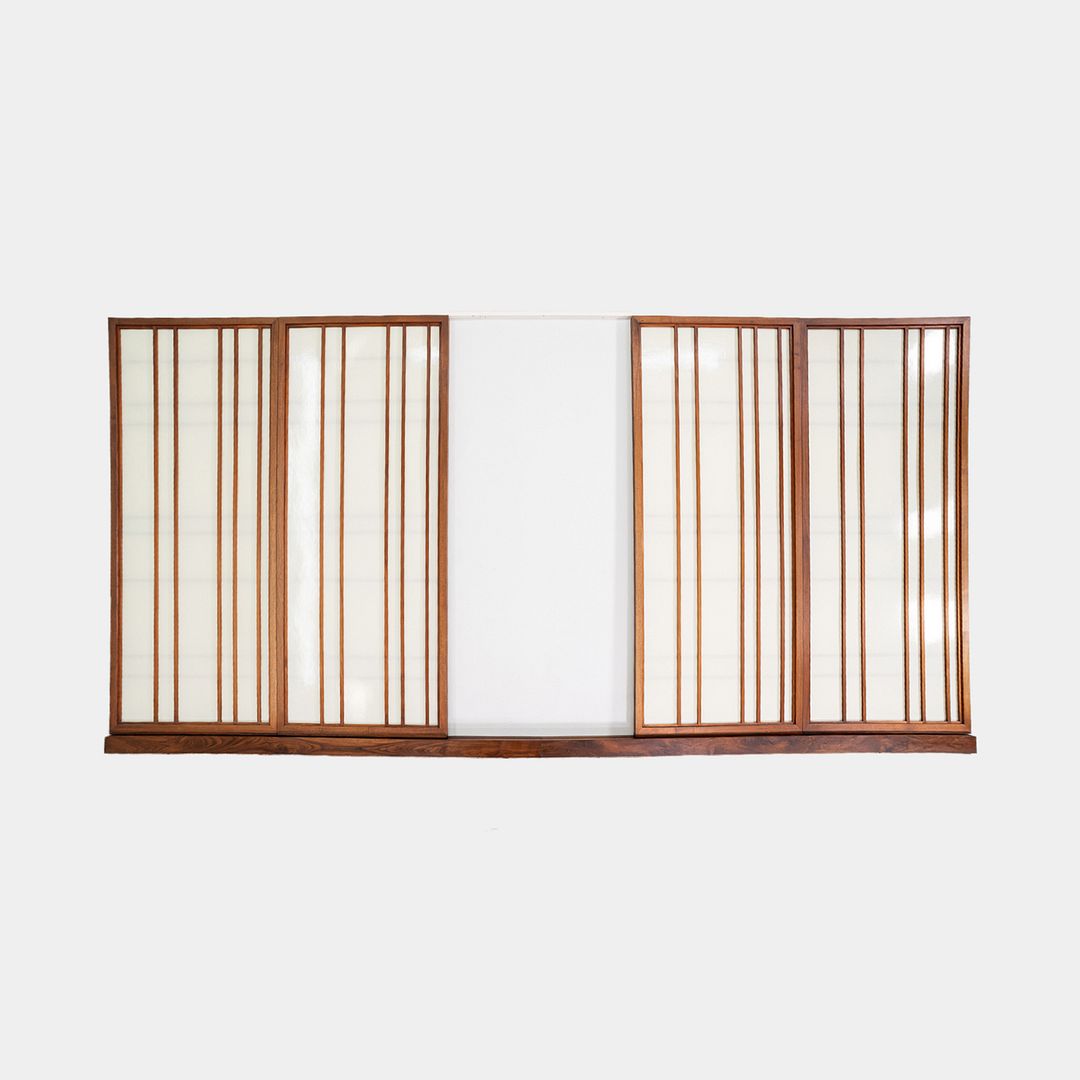 Walnut and Fiberglass Panels