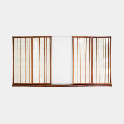 Walnut and Fiberglass Panels