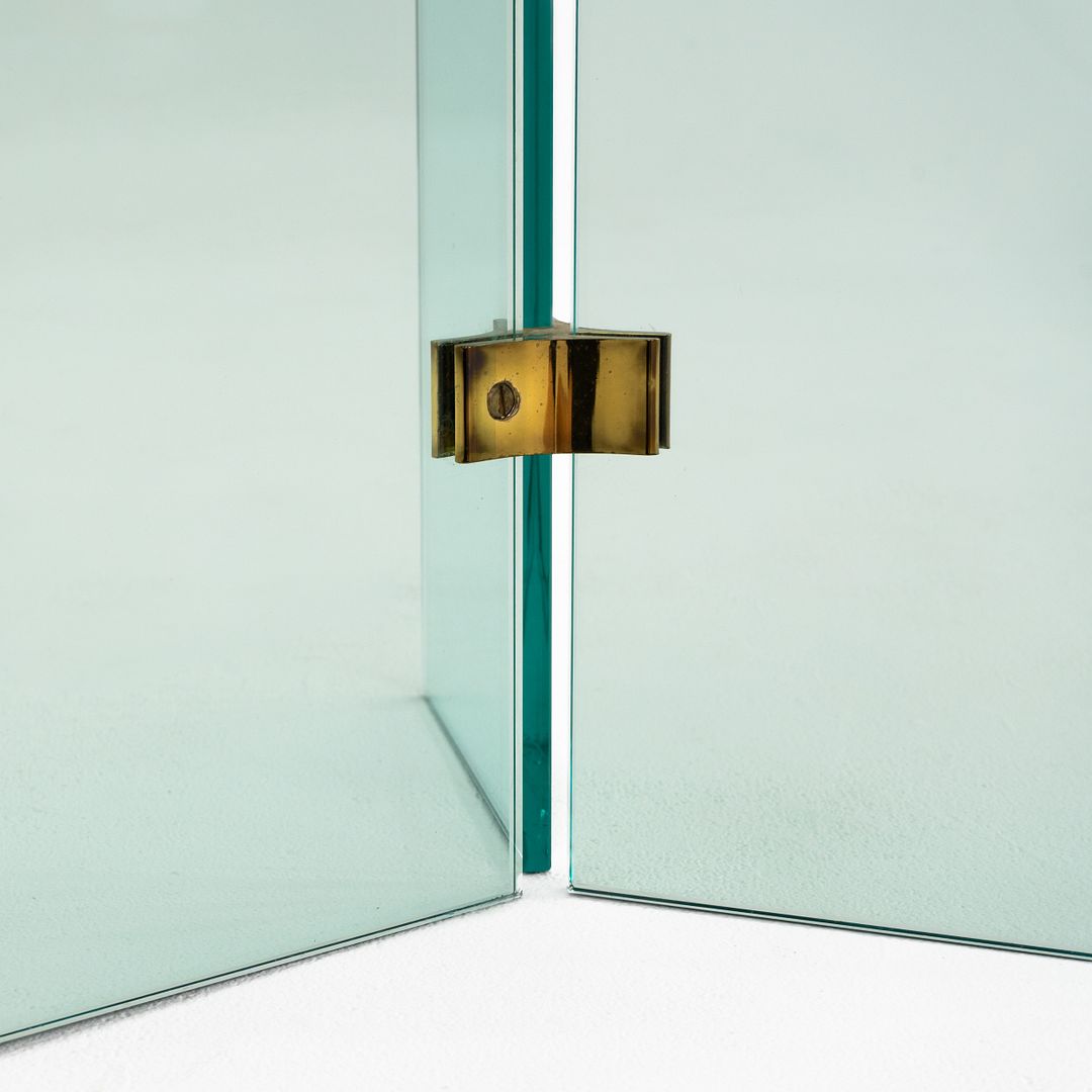 Glass Side Table