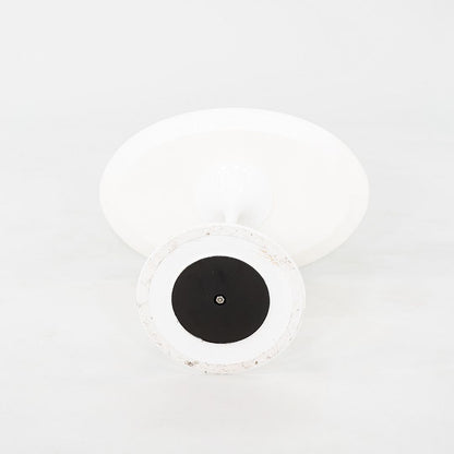 Oval Tulip Pedestal Side Table