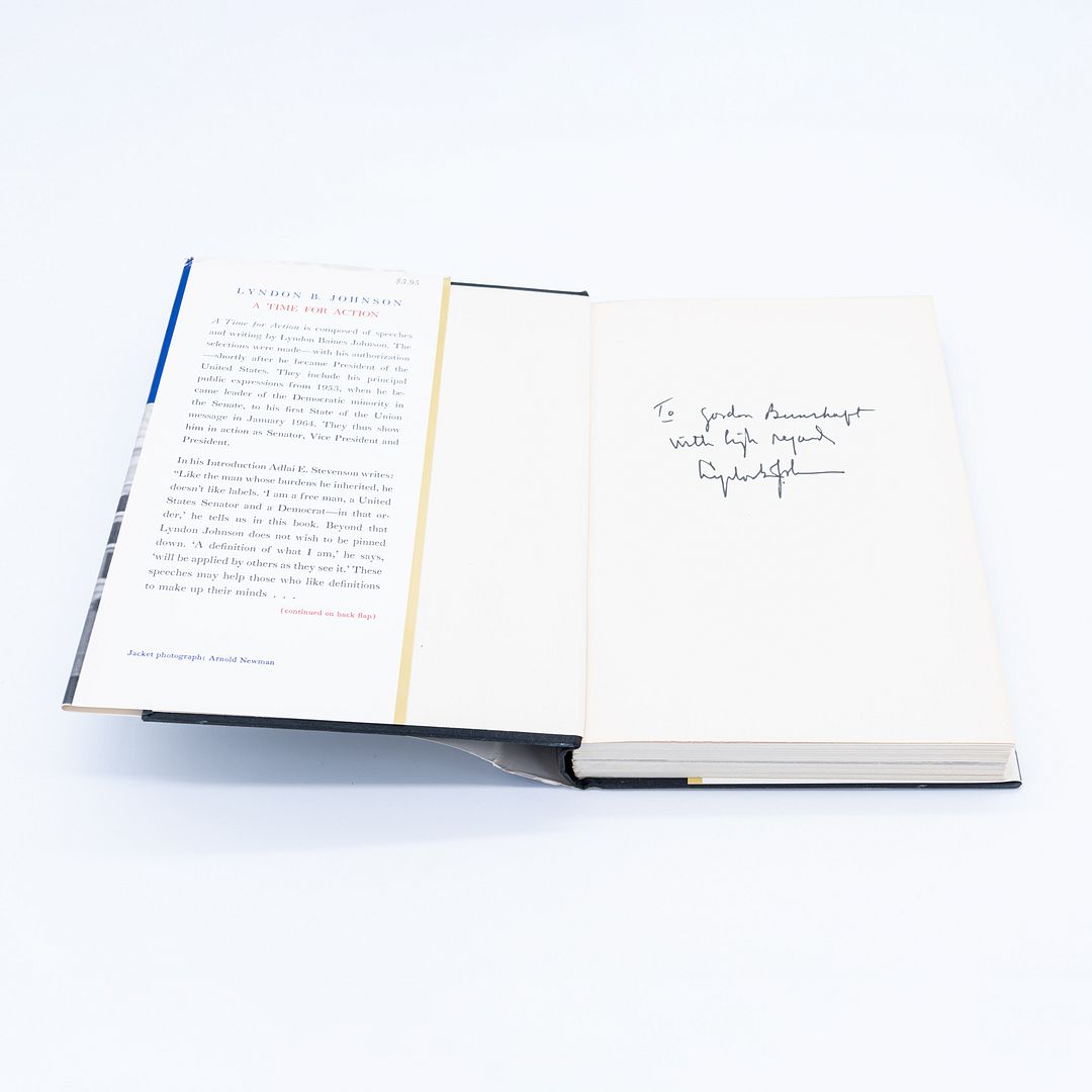 Books Signed by President Lyndon B. Johnson