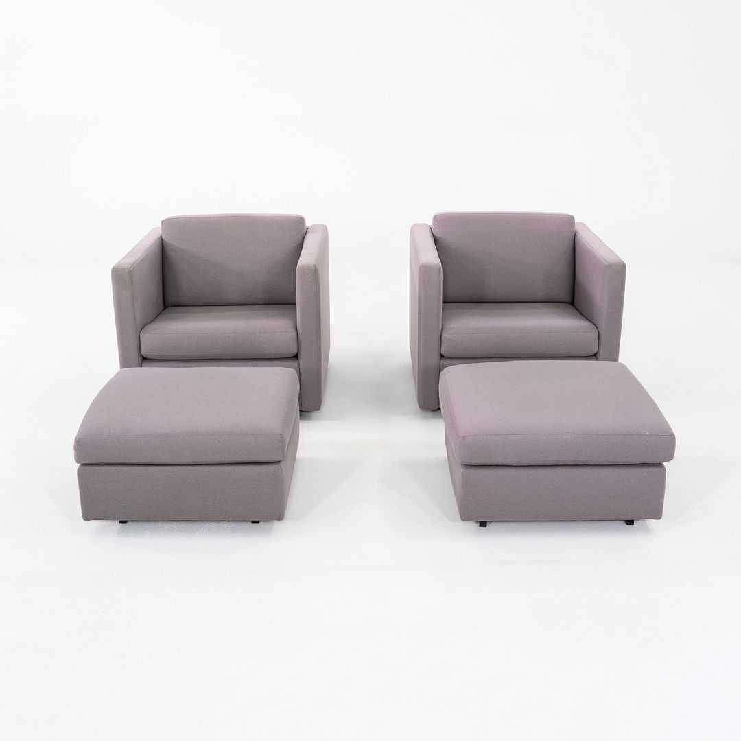 Pfister Tuxedo Lounge Chair and Ottoman