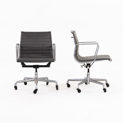 Aluminum Group Management Desk Chair, Model EA335