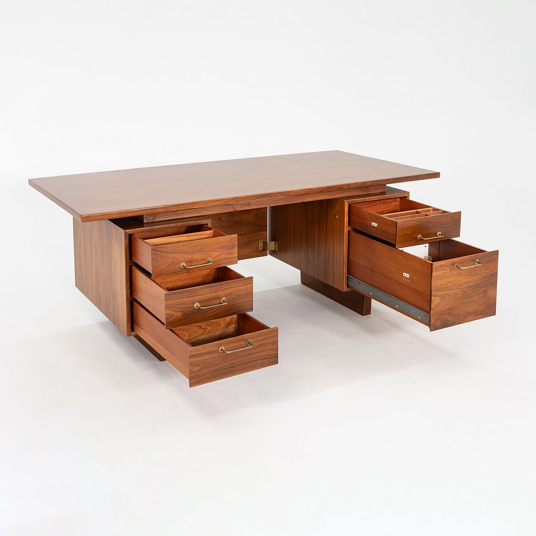 Walnut Executive Desk