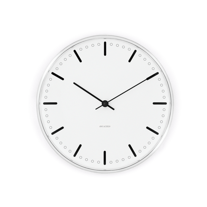 Arne Jacobsen City Hall Wall Clock — Medium
