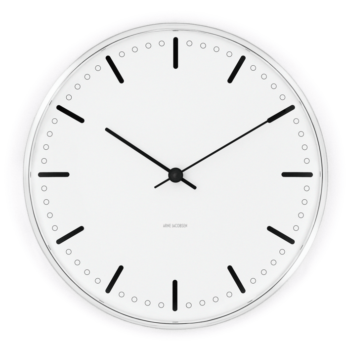 Arne Jacobsen City Hall Wall Clock — Large