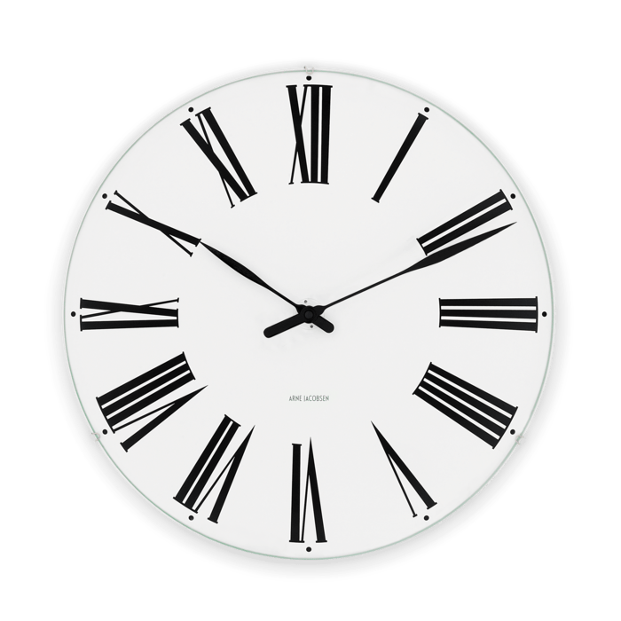 Arne Jacobsen Roman Wall Clock — Large