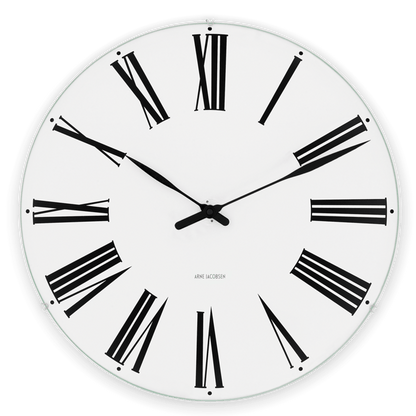 Arne Jacobsen Roman Wall Clock — Extra Large