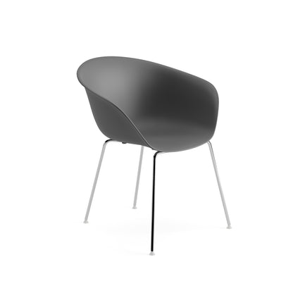 Duna 02 Armchair — Four Legs — Metal
