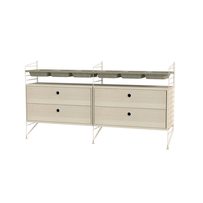 String System Shelving — Bedroom Bundle G