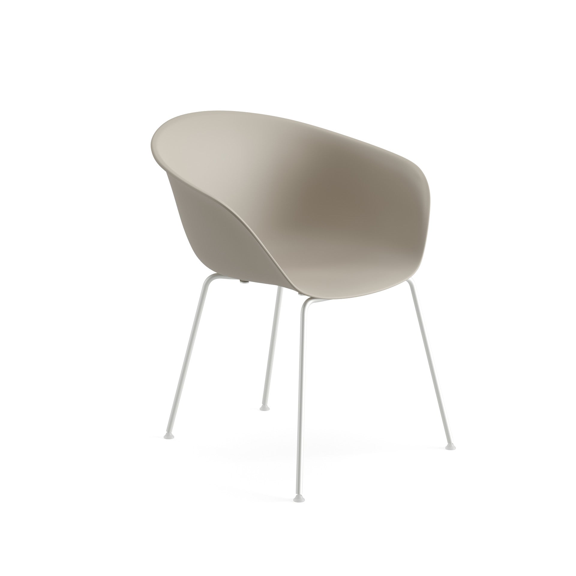 Duna 02 Armchair — Four Legs — Metal