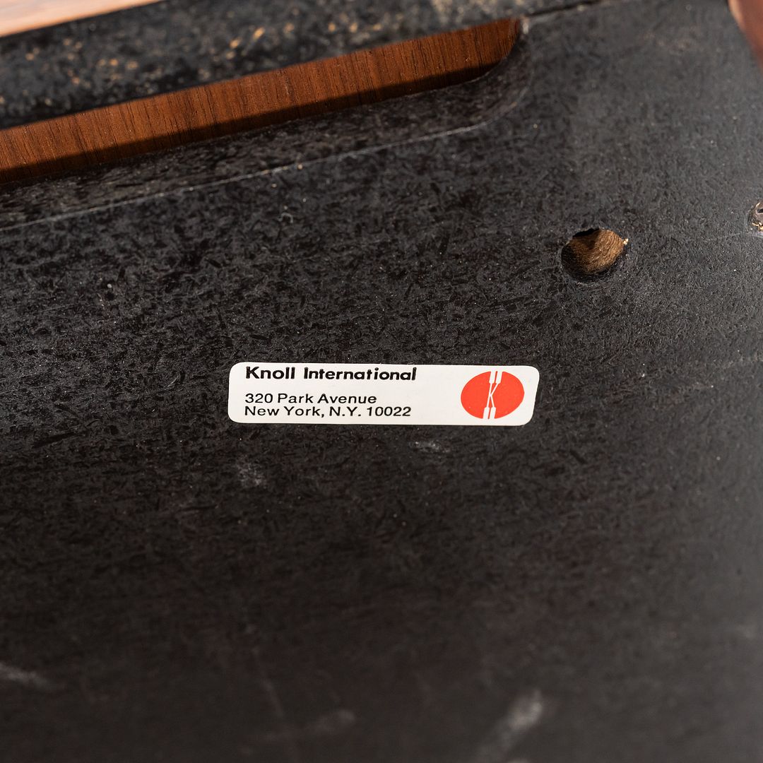 Walnut Bedside Table, Model 327 IS
